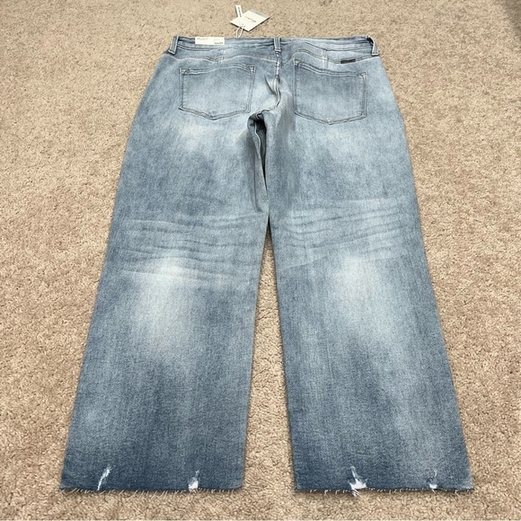 Kancan High Rise Straight Crop Jeans Women’s Size 32x25 NEW - Picture 8 of 8